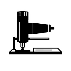 wood cnc router black logo