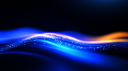 Light and particle background