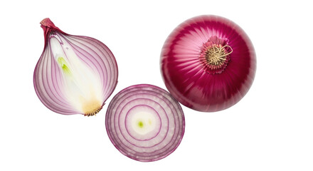 Isolated Red Onion