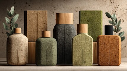 Innovative Packaging Designs Crafted from Recycled Cardboard and Biodegradable Materials Enhancing Sustainability in Modern Branding
