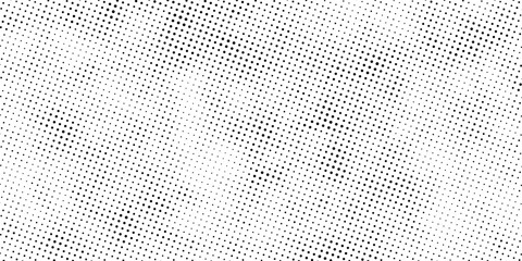 Dot pattern texture, abstract circle black and white halftone dot background