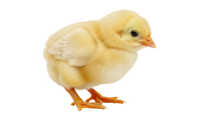Isolated Chick, Baby Chicken