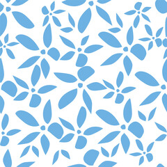 Exotic hand drawn flowers, seamless patterns with floral for fabric, textiles, clothing, wrapping paper, cover, banner, home decor, abstract backgrounds