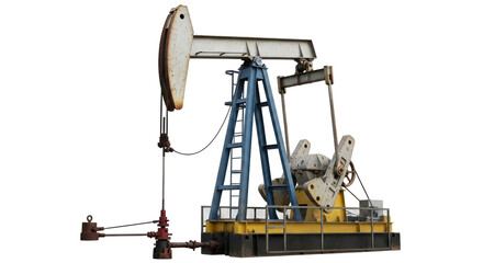 Isolated Oil Pump Jack