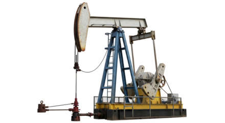 Isolated Oil Pump Jack