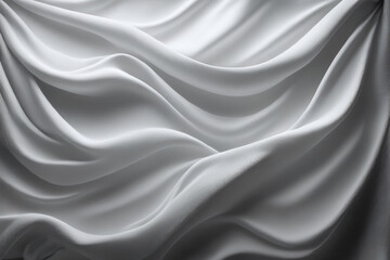 Obraz premium white flag waving