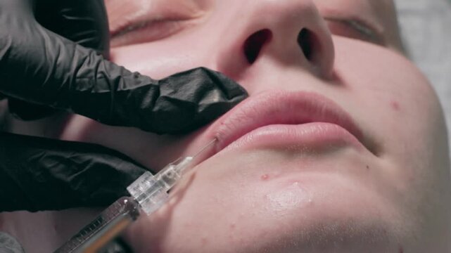 We explore advanced lip augmentation techniques using injections in a professional clinical setting