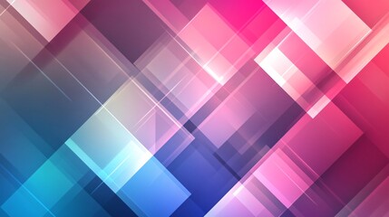 Elegant Overlap Intersecting Translucent Triangles in Harmony