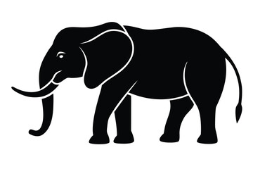 elephant vector icon