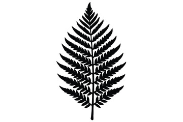 fern leaf vector icon