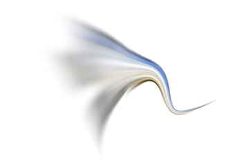Soft Abstract Flow With White Background