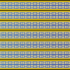 Decorative Seamless Layout with Parallel Stripes