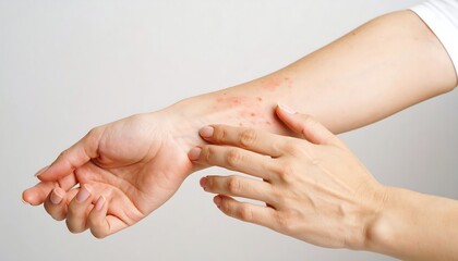 Skin rash on forearm