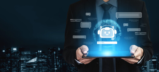 AI assistant with LLM, big data, machine learning, and generative AI powers prompt engineering and supports agentic AI for advanced business applications. Vouch