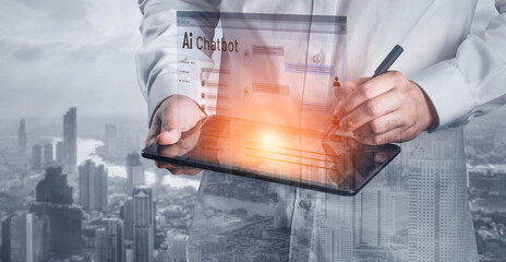 AI chatbot using prompt engineering and LLM deep learning delivers explainable generative AI for...
