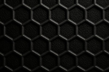 Dark Hexagon Grid: An intricate black hexagon grid pattern creates a mesmerizing texture, perfect for adding a modern and high-tech touch to any design.