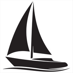 silhouette of a sailboat