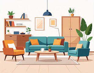 modern living room