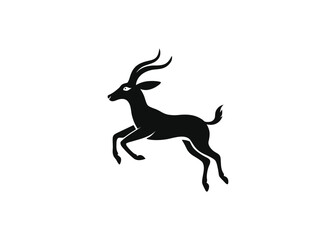 deer silhouette vector
