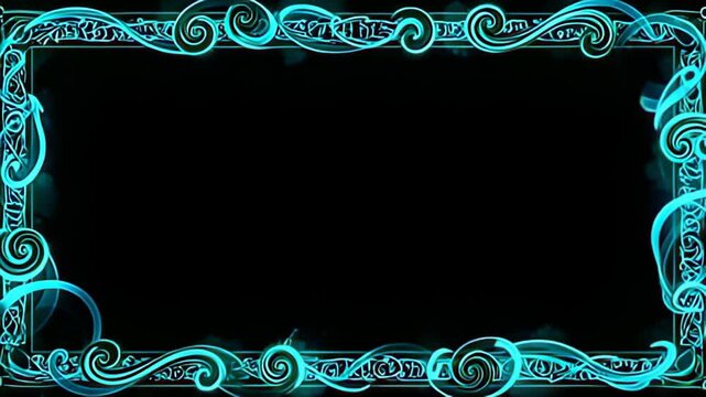 figure ampere Runic perimeter shot inscribe with radiant glyphs, elaborately intentional with twisting beam shape that dynamically change indiana colors of sapphire and emerald, create