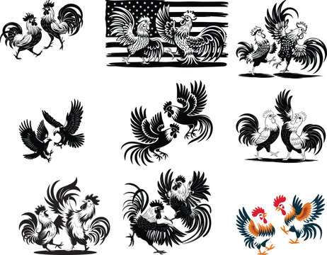 
Cockfighting,Fighting Rooste bundle
