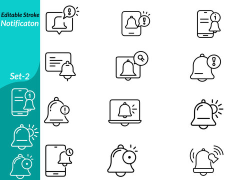 A bell icon with sound waves and alert badge, representing timely updates, reminders, or messages. It signifies staying informed, receiving alerts, and being connected in digital communication.