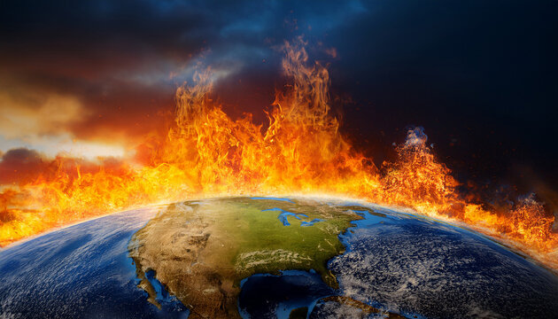 burning planet a call for climate action