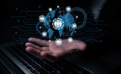 Professional networking expands business connections, fosters collaboration, and builds digital...