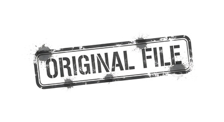 Original file grunge stamp graphic