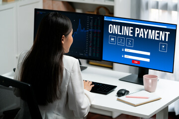 Online payment platform for brisk money transfer on the internet netowrk