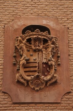 Escudo en el Palacio Episcopal de Murcia