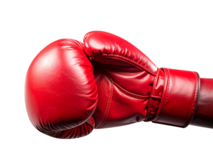 Boxing Glove Mid-Swing – Transparent PNG Clipart