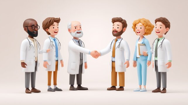 science, work and people concept - international group of happy scientists shaking hands in laboratory, no logos, no brands