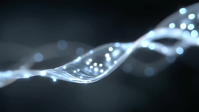 Biotech Mesh Transformation Under Light Activation Pressure