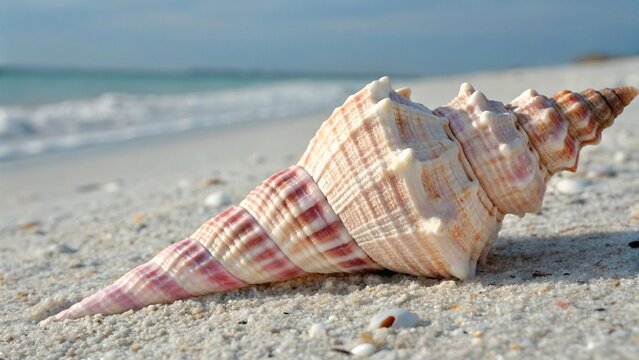 seashell on the beach