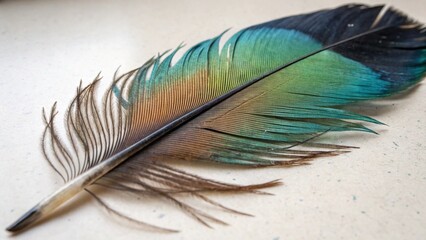 feather of the bird