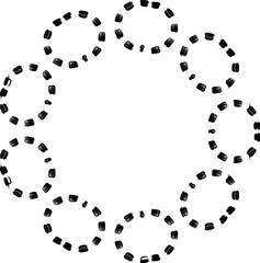 Virtual Vector Opulence – Curved Vector Icons for Digital Privilege & Prestige