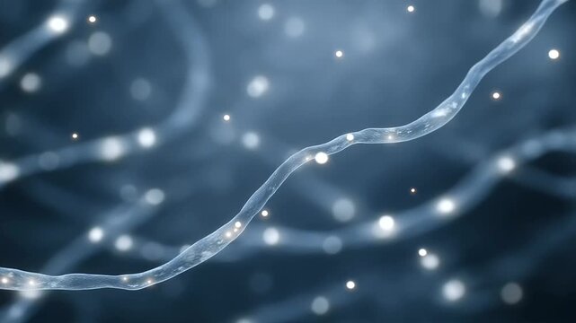 Drifting Genome Strands with Micro Light Flow and Texture Stability
