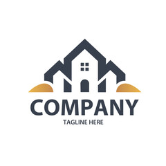 Real Estate Company Logo, Housing vector logo 
