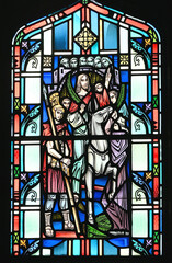 Stained Glass Palm Sunday