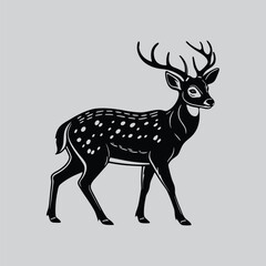 Elegant Forest Animal Clipart