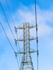 High voltage power lines