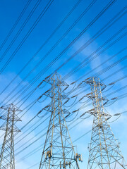 High voltage power lines