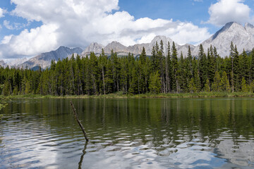 lake in the mountains