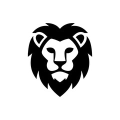 Fototapeta premium a lion face icon