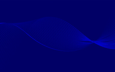 Abstract background with flowing lines. Dynamic waves.