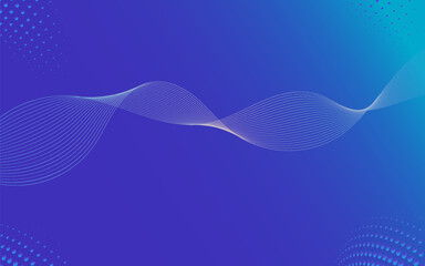 Abstract background with flowing lines. Dynamic waves.