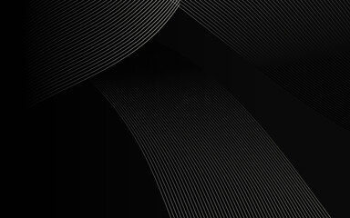 Abstract digital wave of particles. Futuristic point wave. 