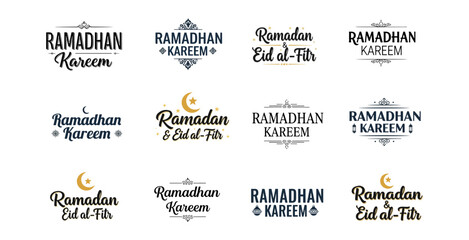 Ramadhan Kareem Arabic Calligraphy – Islamic Holy Month Design