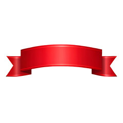 set of red and gold ribbons